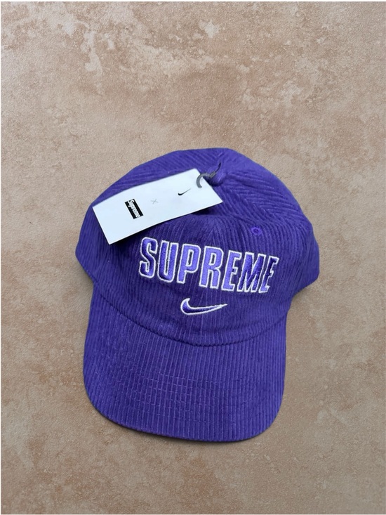 Supreme Accessories - Supreme x Nike Purple hat